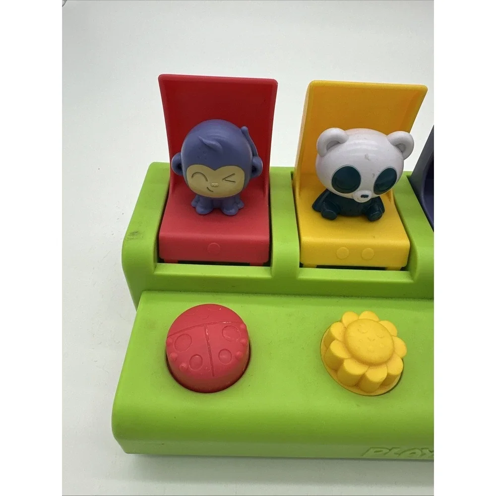 Playskool Poppin Pals Pop Up‎ Activity Toy Toddler Animals Numbers Multicolor